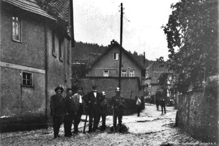 Verschiedene alte Fotos von Lorsbach